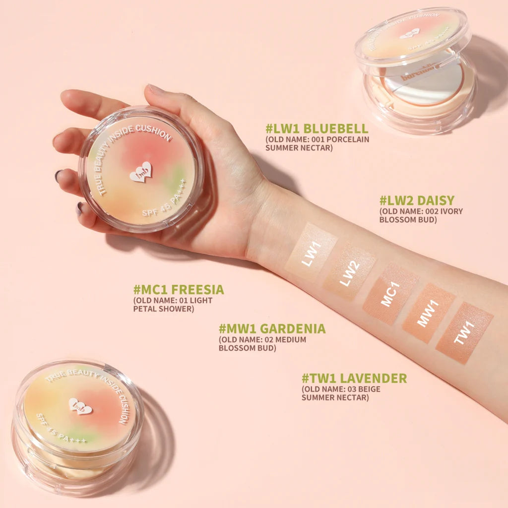barenbliss True Beauty Inside Cushion SPF45 12g | Face Powder, BB Cream, CC Cream and Foundation