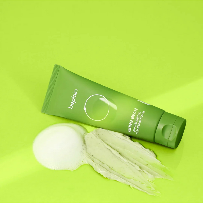 beplain Mung Bean pH-Balanced Cleansing Foam 160ml