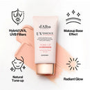 d'Alba UV Essence Waterfull Tone-Up Pink Correcting Sunscreen SPF50 50ml