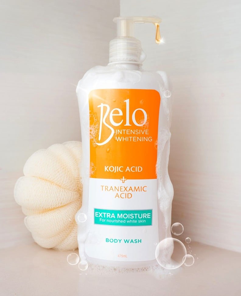 Belo Kojic Acid + Tranexamic Acid Extra Moisture Body Wash 475ml | Body Wash Belo Kojic Acid + Tranexamic Acid Extra Moisture Body Wash 475ml | Body Wash