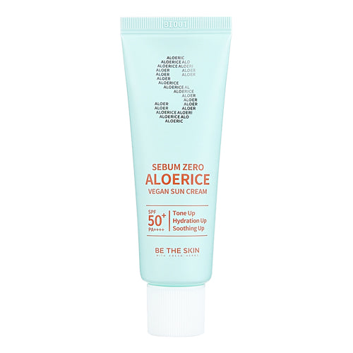 Be The Skin Sebum Zero Aloerice Vegan Sun Cream SPF 50 50ml