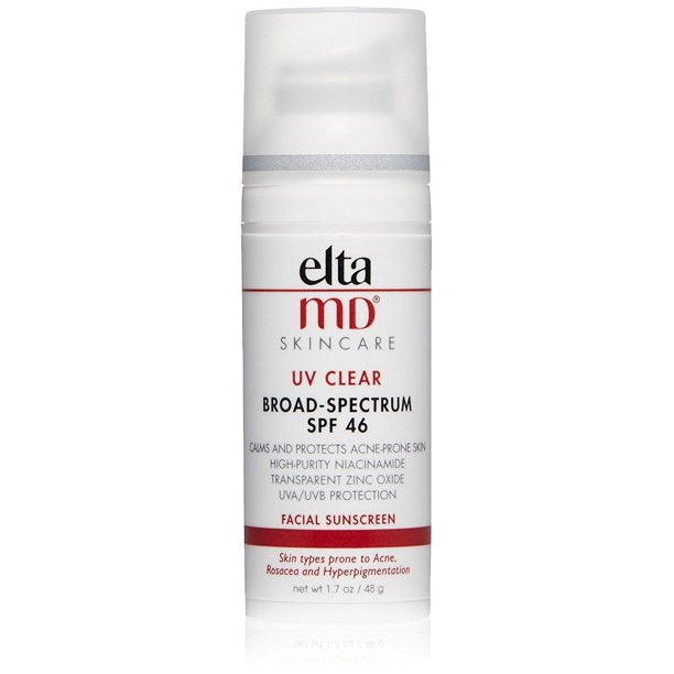 EltaMD UV Clear Broad Spectrum Moisturizing Facial Sunscreen SPF46 48g