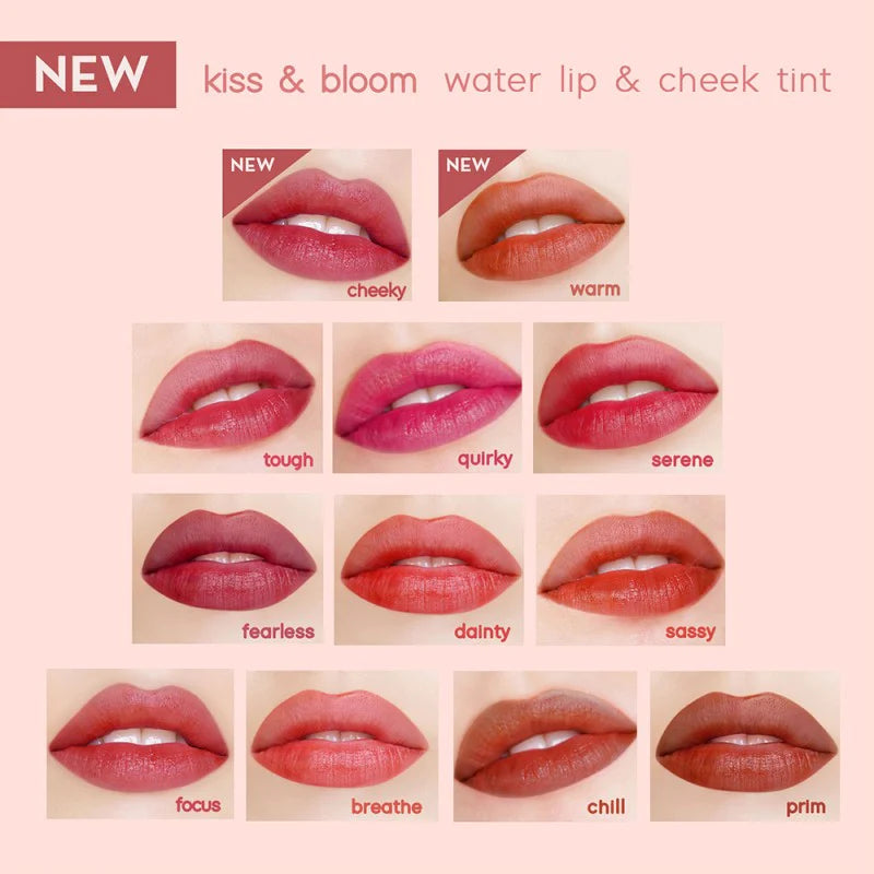 جيل بشرة سعيدة تقبيل وتتفتح شفاه ماء وللون الخد 6.5 | Lipstick, Liner and Lip Tint
