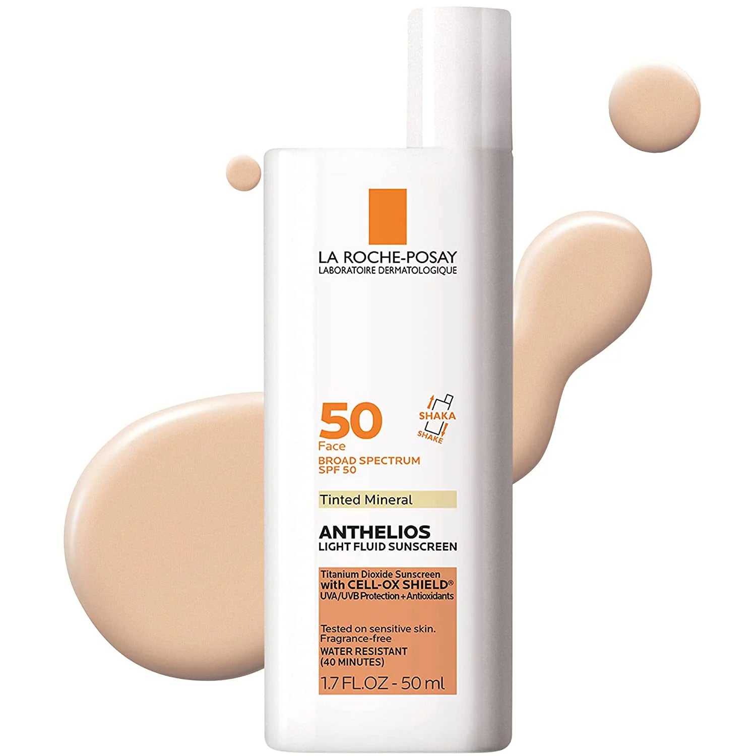 لا روش-بوساي أنثيليوس واقي شمسي ملون معدني للوجه SPF 50 50 | Sunscreen لا روش-بوساي أنثيليوس واقي شمسي ملون معدني للوجه SPF 50 50 | Sunscreen