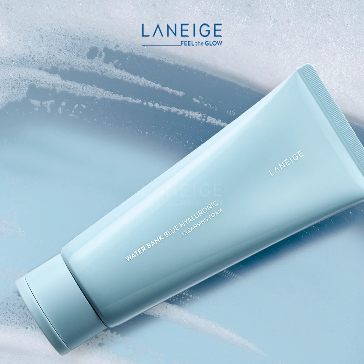 بنك مياه لانيج رغوة تنظيف هيالورونيك زرقاء 150 جم | Cleansers بنك مياه لانيج رغوة تنظيف هيالورونيك زرقاء 150 جم | Cleansers