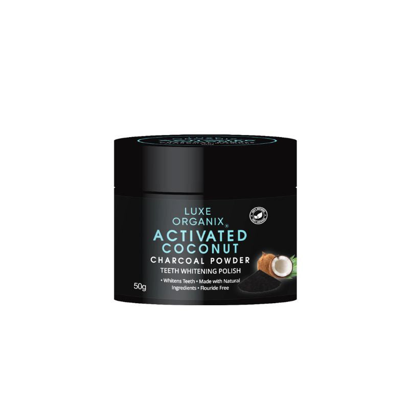 Luxe Organix Activated Coconut Charcoal Powder 50g