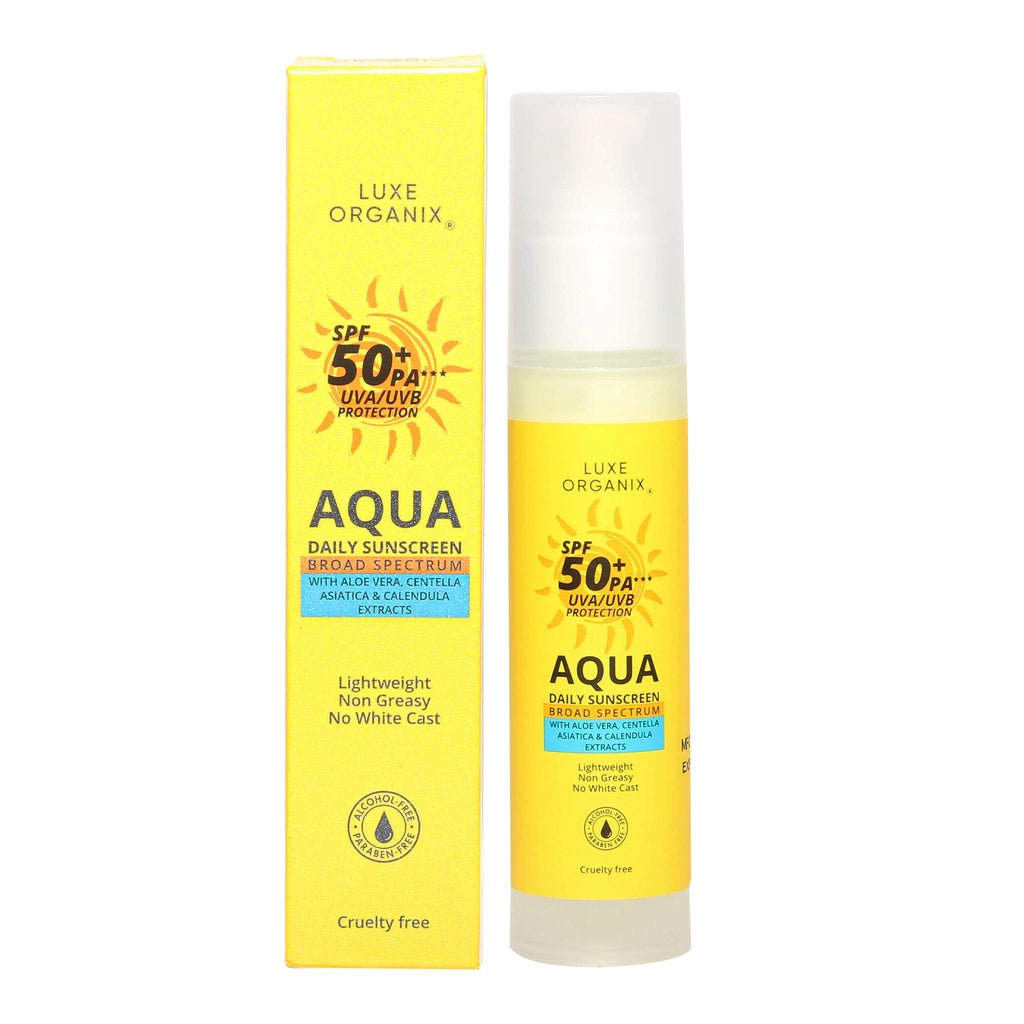 واقي شمسي يومي من Luxe Organix SPF 50*50 | Sunscreen واقي شمسي يومي من Luxe Organix SPF 50*50 | Sunscreen