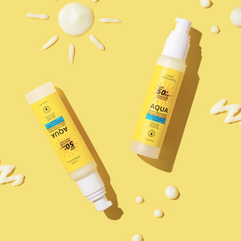 واقي شمسي يومي من Luxe Organix SPF 50*50 | Sunscreen واقي شمسي يومي من Luxe Organix SPF 50*50 | Sunscreen