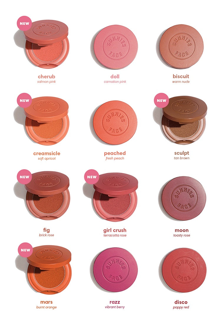 Sunnies وجه Airblush 2.5g | Blush on and Cheek Tints