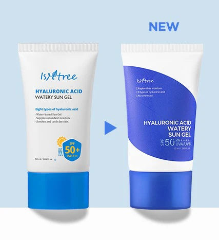 Isntree Hyaluronic Acid Watery Sun Gel SPF50+PA++++ 50ml | Sunscreen Isntree Hyaluronic Acid Watery Sun Gel SPF50+PA++++ 50ml | Sunscreen